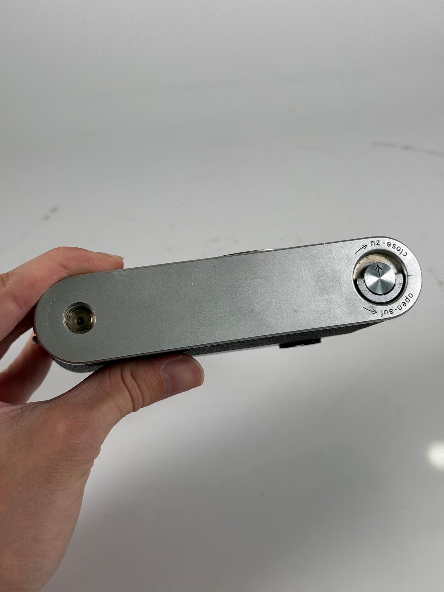 Leica IIIc rangefinder 35mm camera body chrome