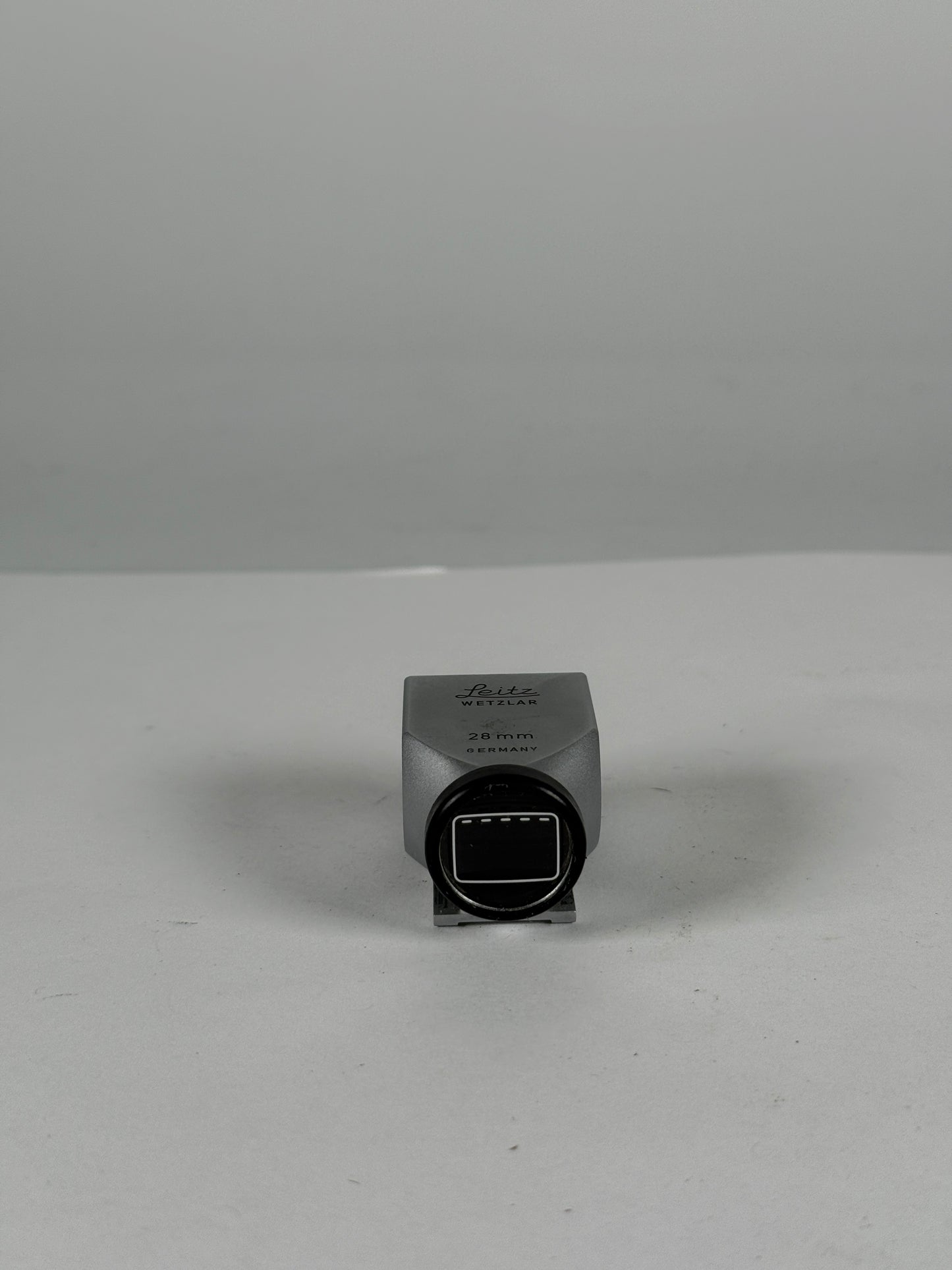 Leica 28mm 2.8cm chrome Bright Line Finder Viewfinder Germany Metal with case