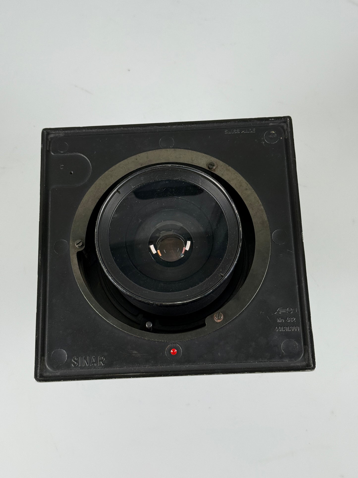 Schneider 121mm f8 super angulon Large Format Lens sinar DB Board