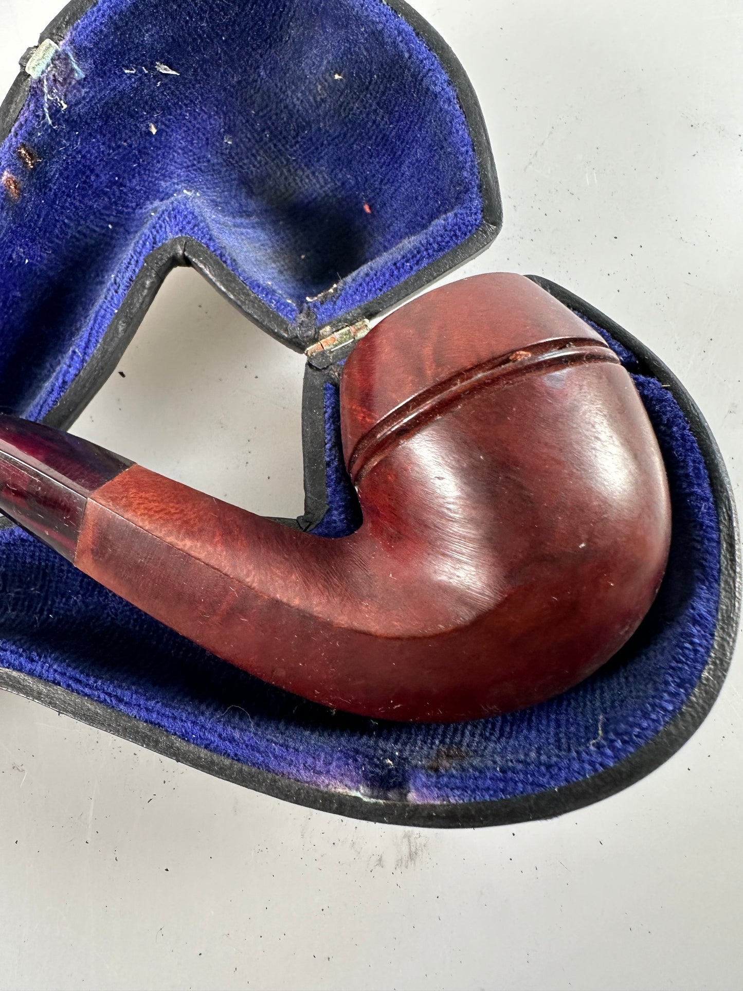 KBB Blueline Bakelite Pipe, Unsmoked French Briar