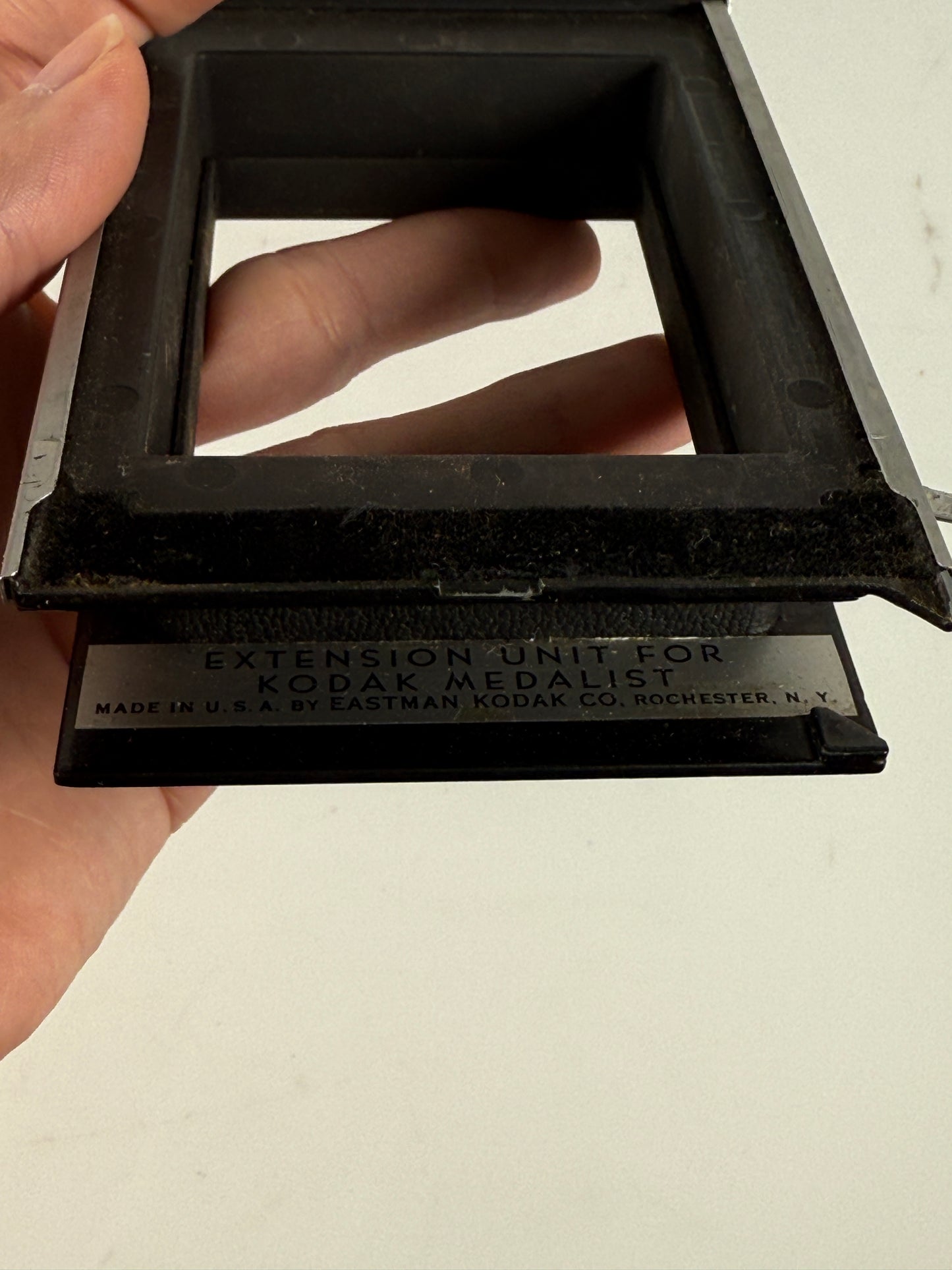 Kodak Extension Unit For Accessory Back For Kodak Medalist
