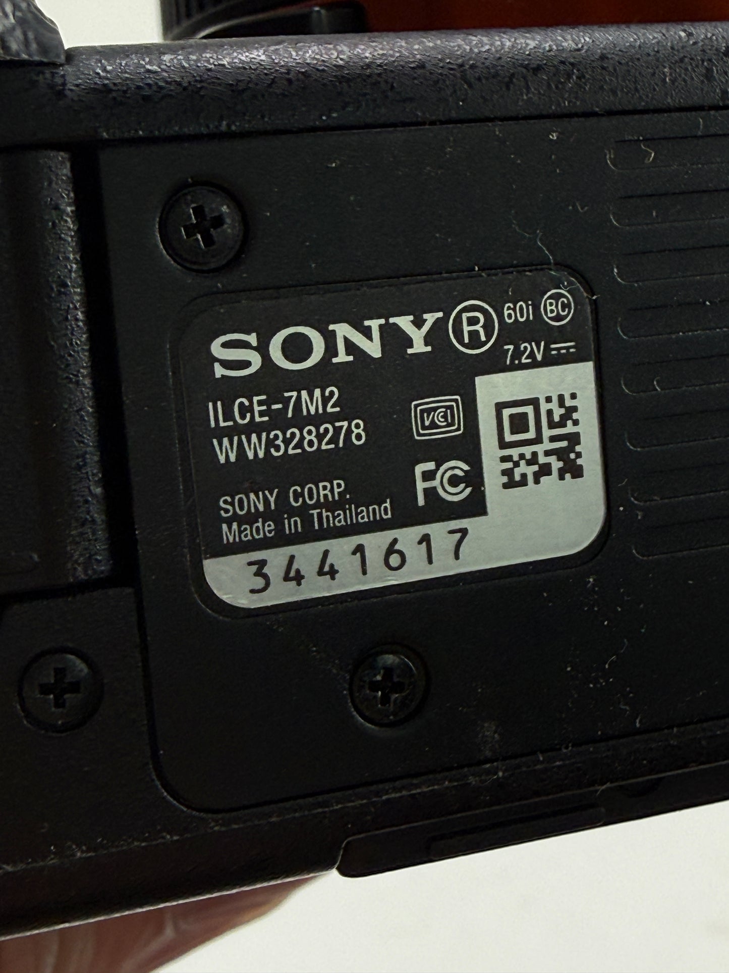 Sony Alpha A7 II/A7II 24.3MP Digital Camera - Body Only