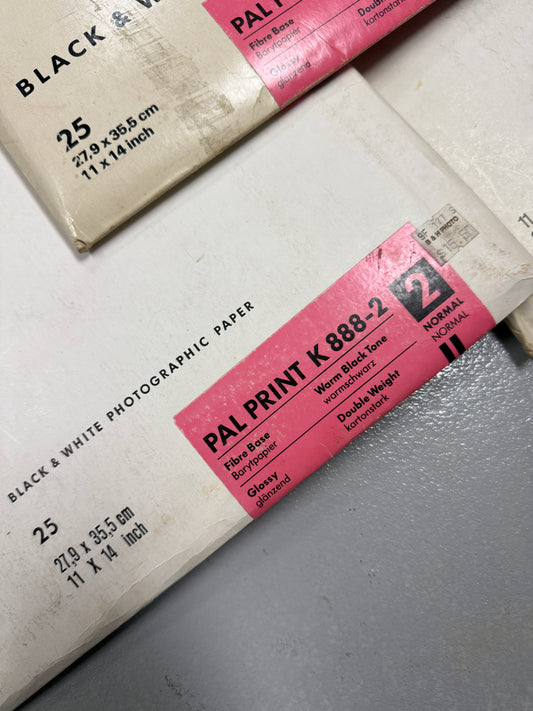 PAL Paper Print K 888-2, 888-3, K 10-3 Fibre 11x14" Photo Paper lot