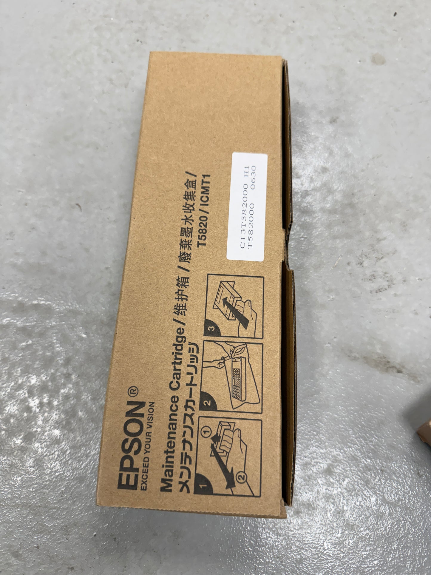 Genuine EPSON Maintenance Cartridge T5820 ICMT1