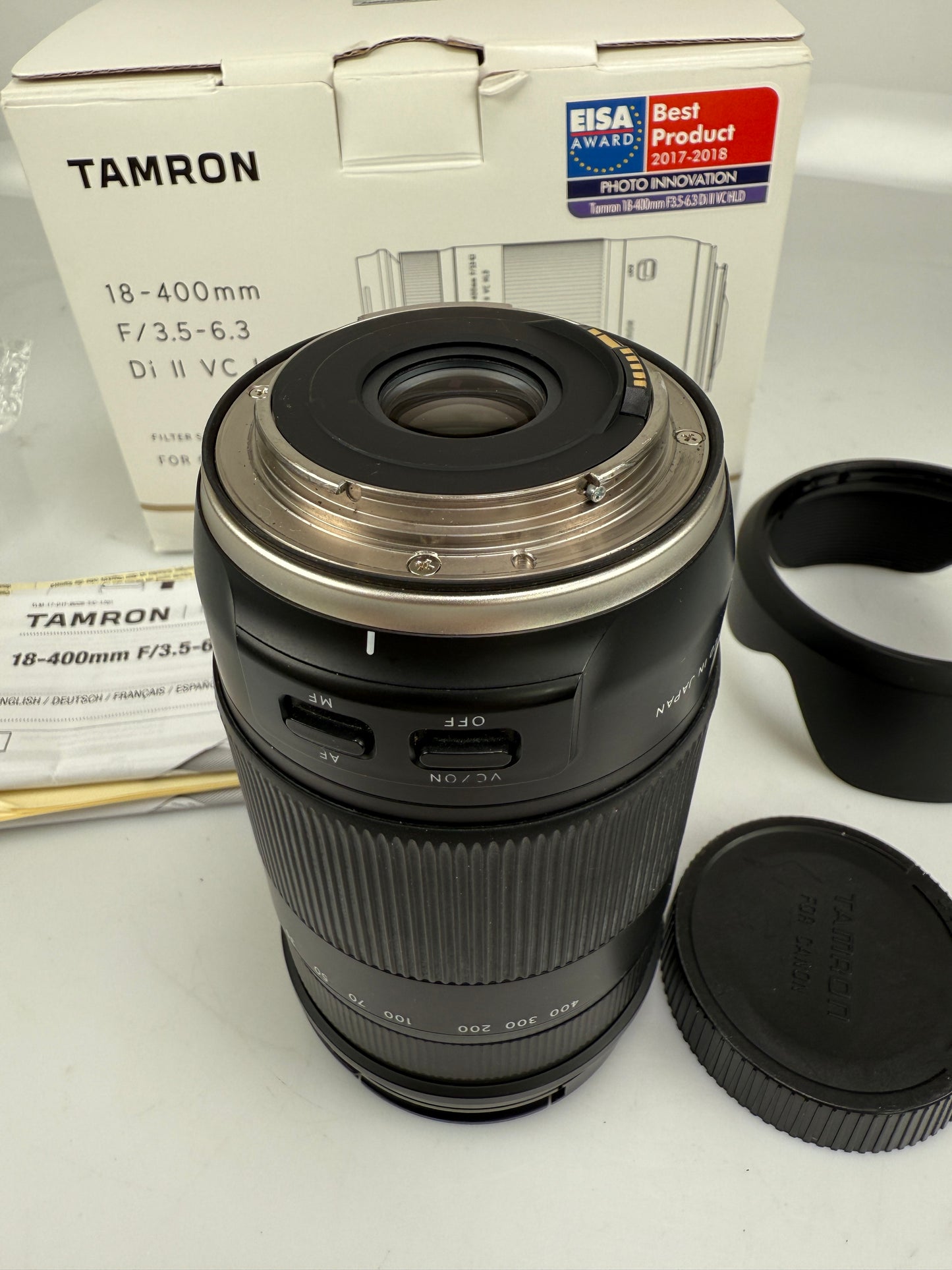 Tamron B028 18-400mm f3.5-6.3 Di II VC HLD Lens for Canon EF Mount