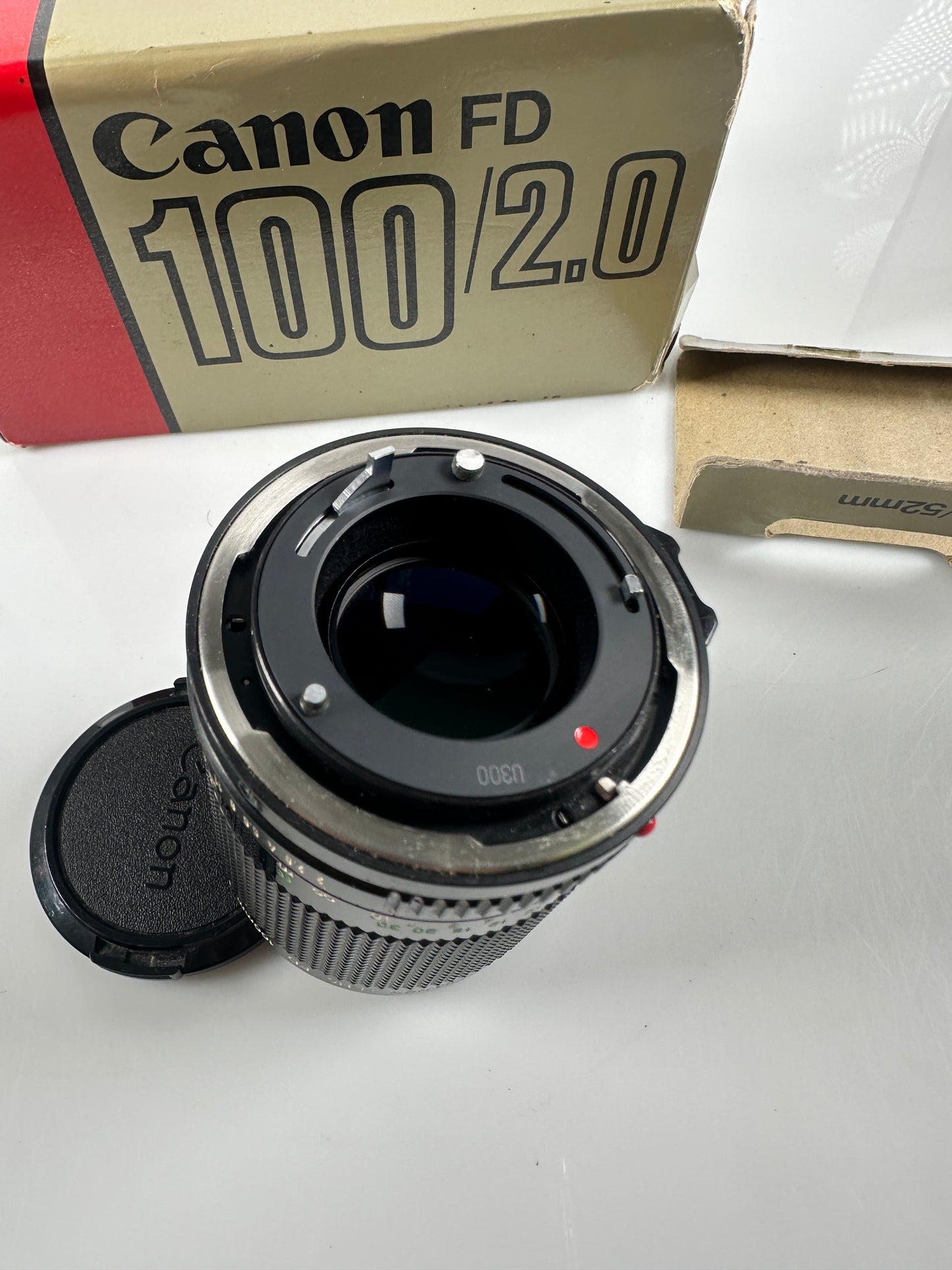 Canon FD 100mm f2 Lens FDn