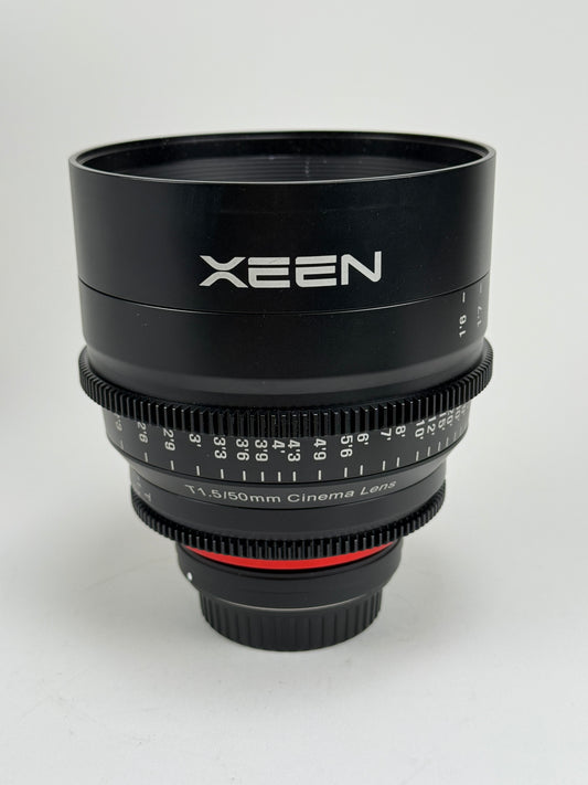 Rokinon Xeen 50mm T1.5 for Canon EF mount lens