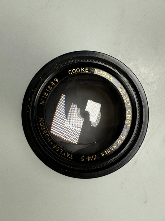 Cooke Kodak Anastigmat 5.75in f4.5 Anastigmat Lens