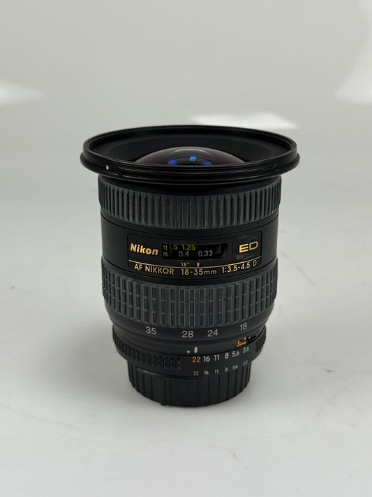 Nikon Nikkor AF 18-35mm f3.5-4.5 D ED IF ASPH Lens