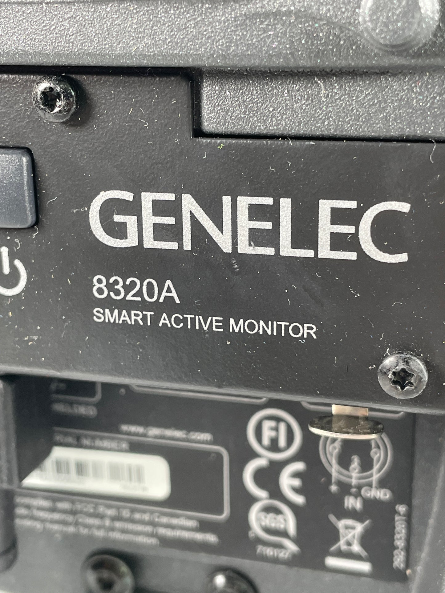 Genelec 8320a SAM smart active system studio monitor
