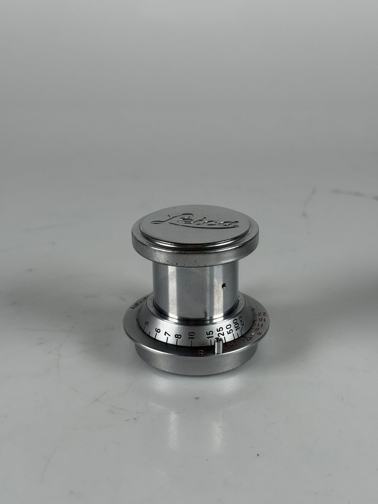 Leica Leitz 50mm (5cm) f3.5 Elmar M39 Collapsible Lens red scale