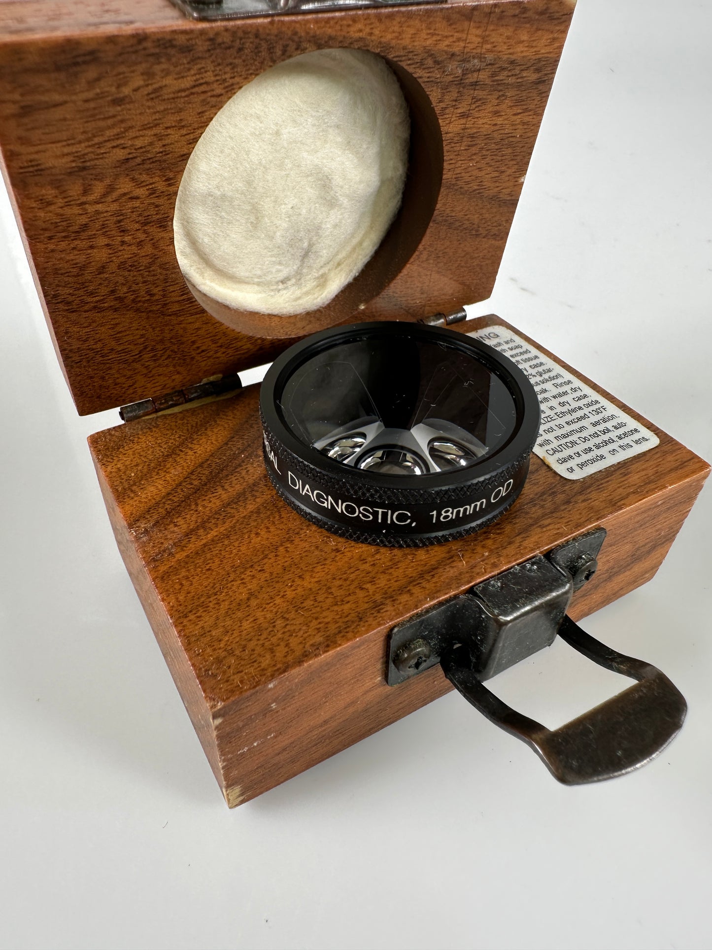 OCULAR INSTRUMENTS Three Mirror Universal Laser 18mm OD Lens with case OG3M