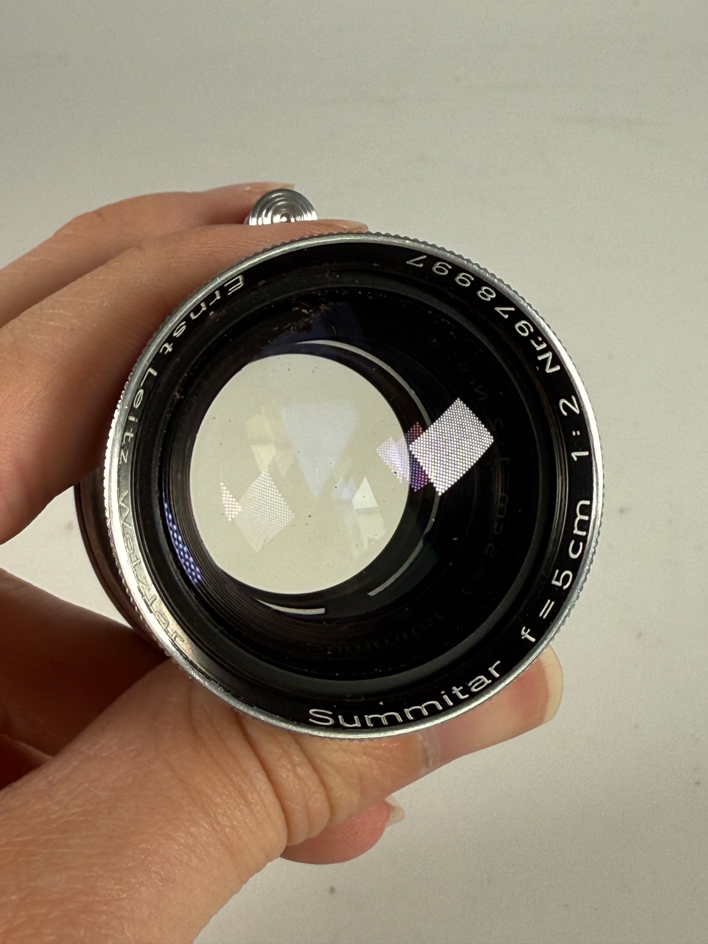 Leica Summitar 5cm f2 Ltm screwmount rangefinder lens