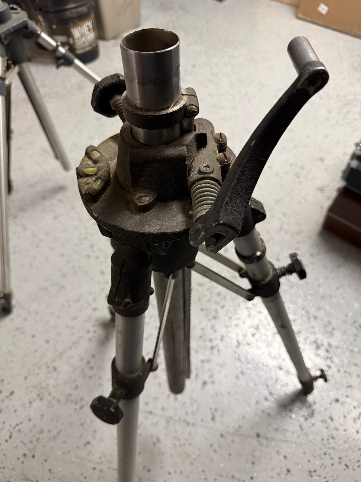 Geared metal photography Camera Tripod