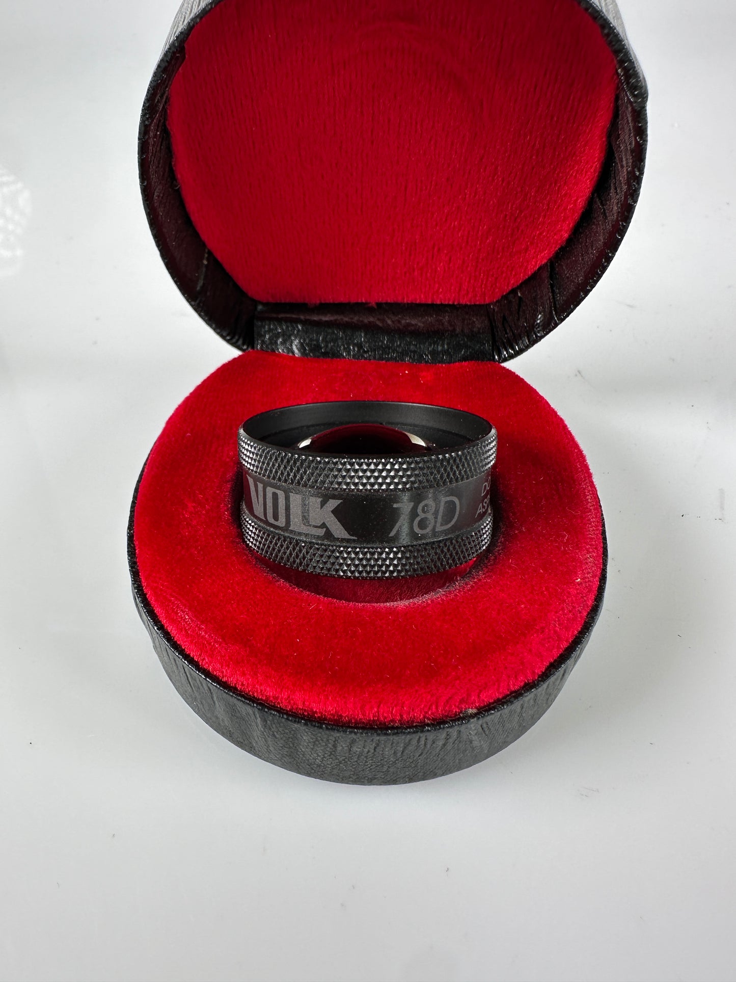 Volk 78D Double Aspheric Clear Lens And Case