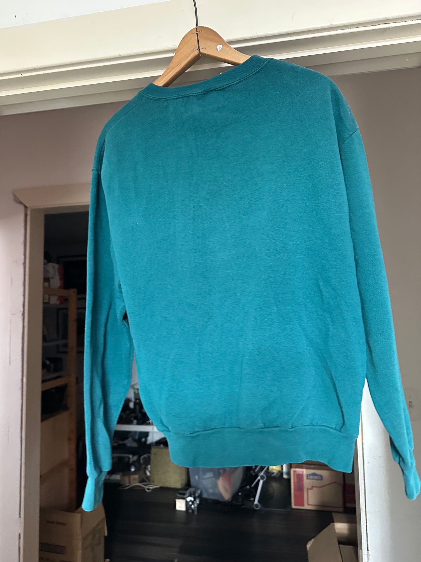 Vintage CSA Nutmeg Green Philadelphia Eagles Crew Neck M