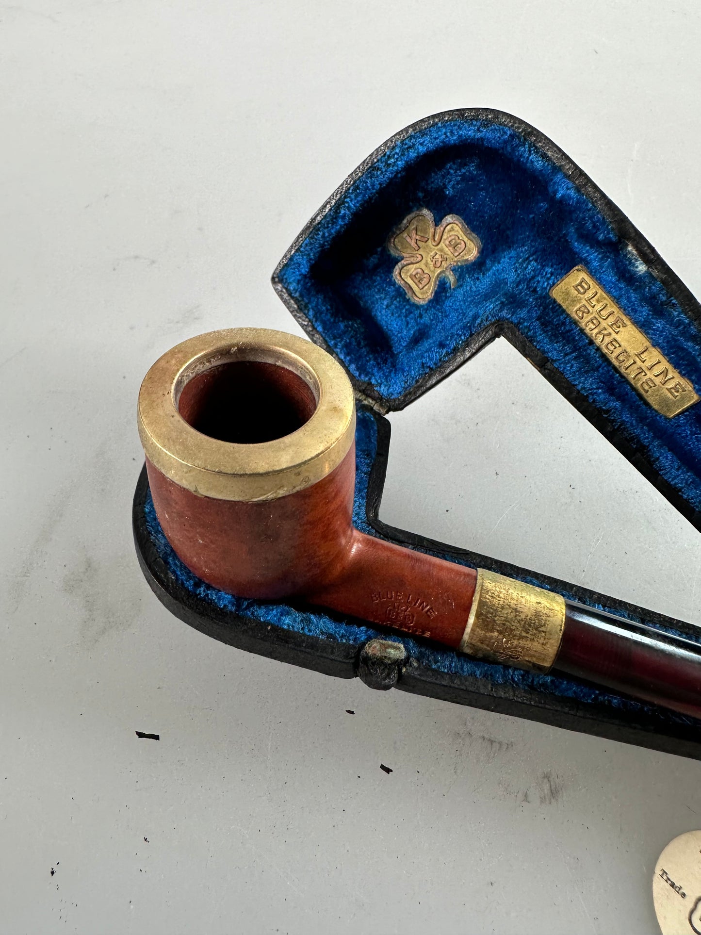 KBB Blue Line Bakelite Pipe, Unsmoked