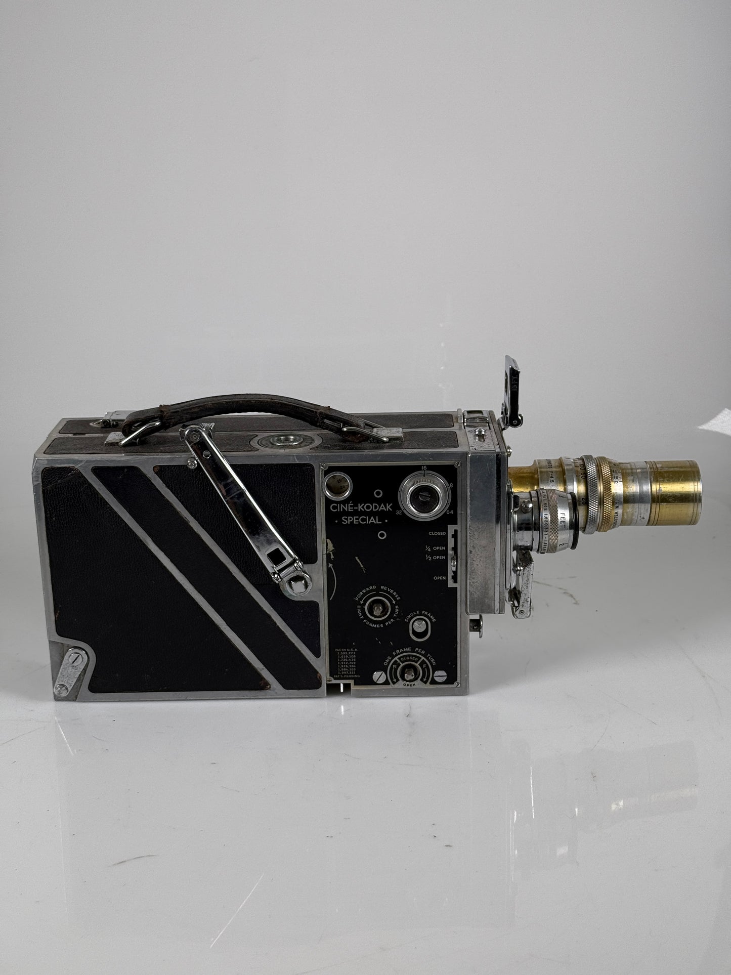 Vintage Cine Kodak Special 16mm w/ 2 lenses Motion Picture Film Camera