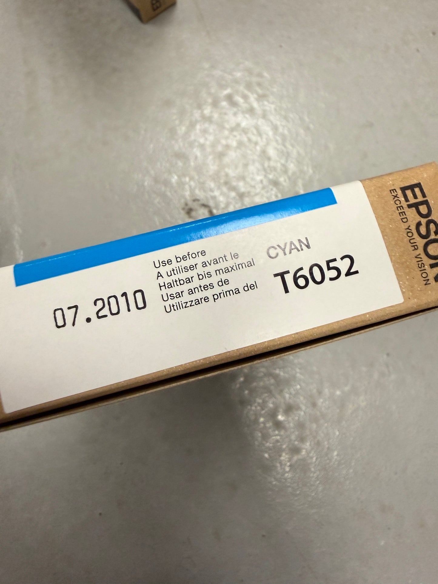 Genuine Epson T6052 110ml Cyan UltraChrome K3 Ink for Stylus Pro 4800 4880