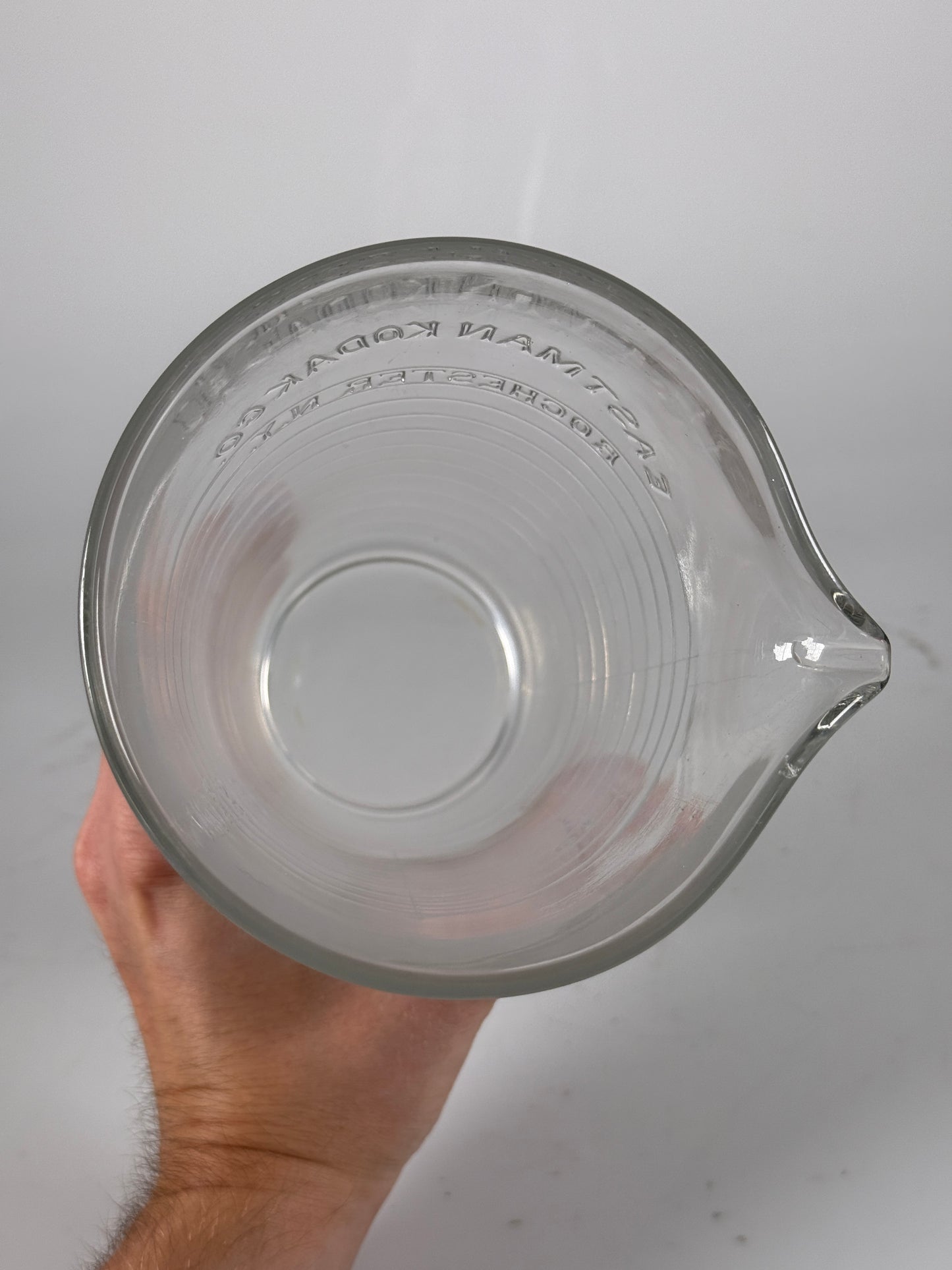 Eastman Kodak Co Photographic 24 oz Glass Measuring Beaker Rochester, N.Y.