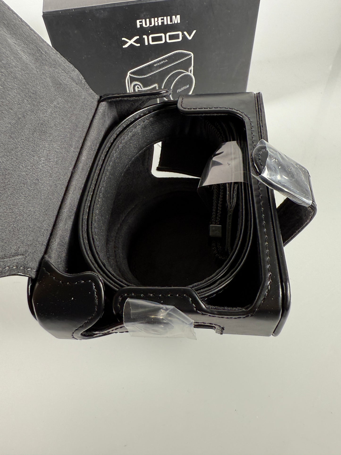 Genuine Fujifilm X100V Camera Original Leather Black Case