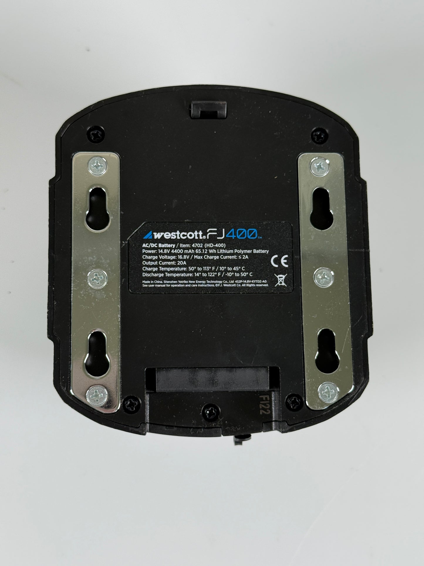 Westcott FJ400 light battery 4702