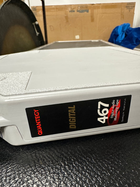 QUANTERY 456 Digital audio Mastering Tape 1" RECORDING