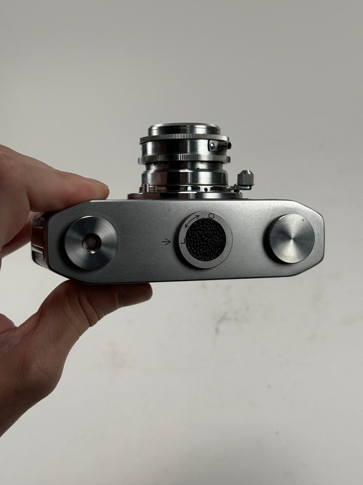 PAX 35mm Rangefinder Camera Luminor Anastigmat 45mm f3.5 Case, hood