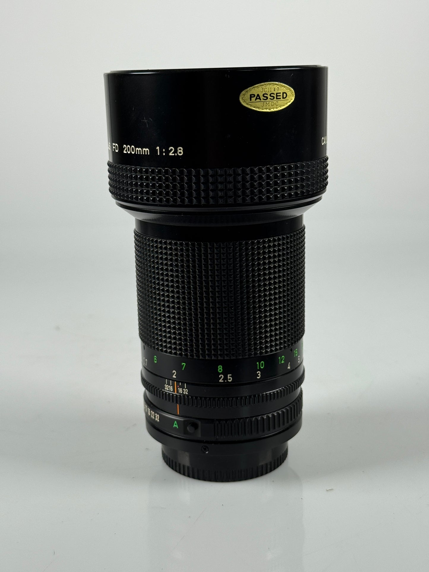 CANON New FD NFD 200mm f2.8 Telephoto MF Lens