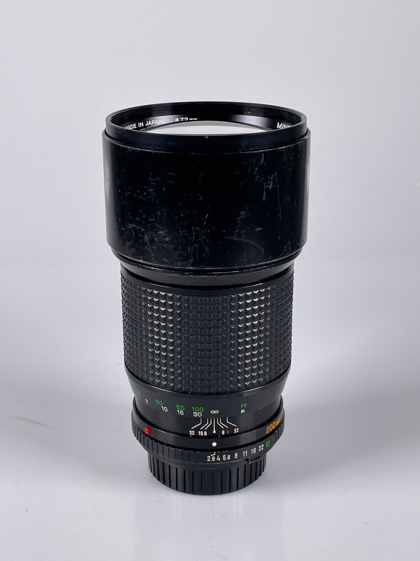 Minolta MD TELE ROKKOR-X 200mm F2.8 Telephoto MF Lens
