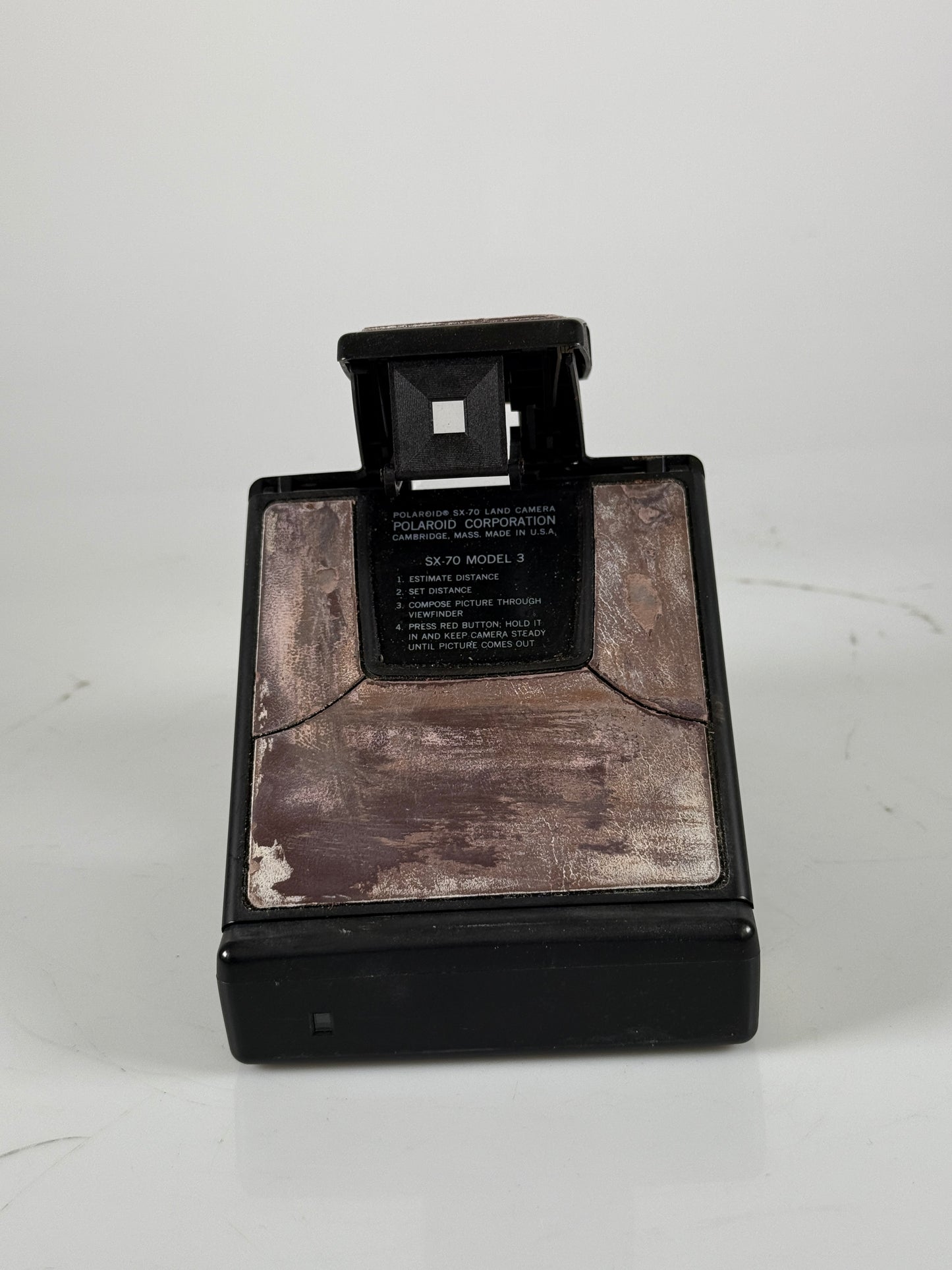 Polaroid SX-70 model 3 film land camera black