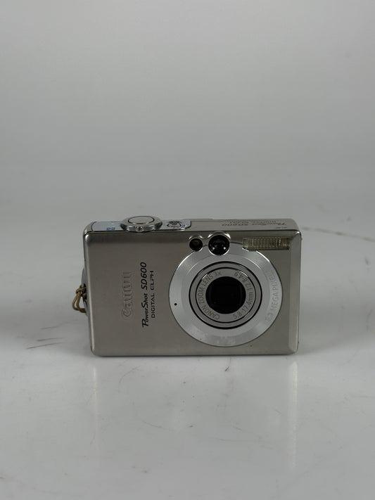 Canon PowerShot SD600 6MP ELPH Digital Camera Ixus