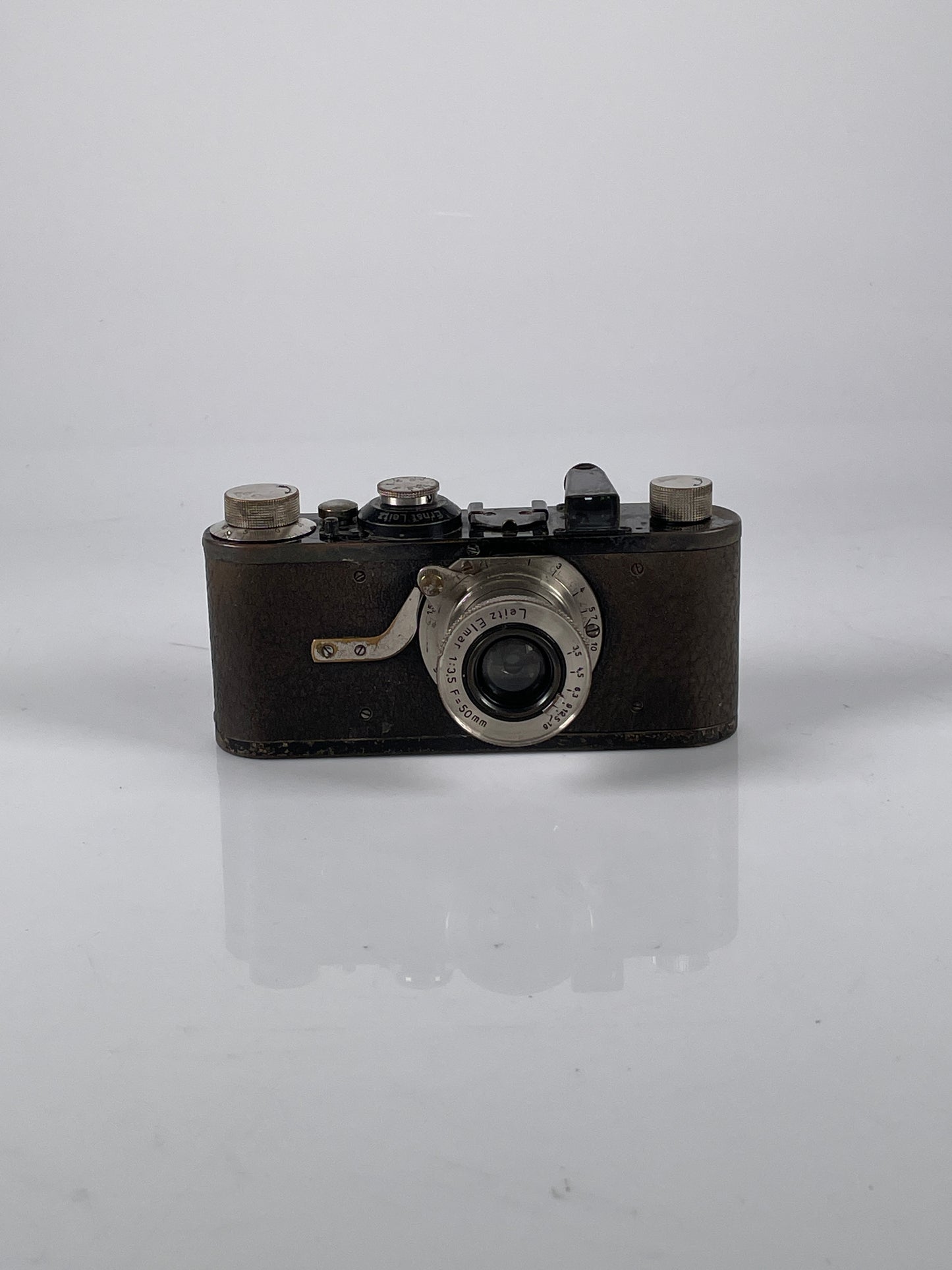 Leica I Model A 4 Digit Feathered Arrows, mushroom 5cm f3.5 Elmar SN 1989