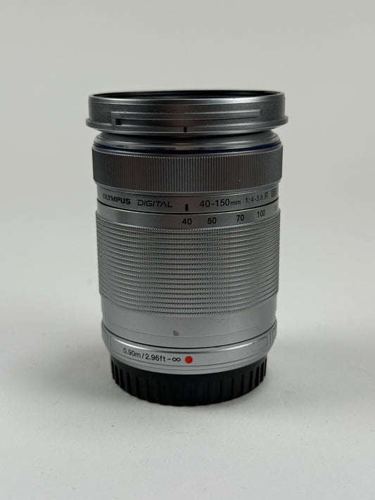 Olympus Digital 40-150mm f4-5.6 M.Zuiko R ED MSC Lens MFT Silver