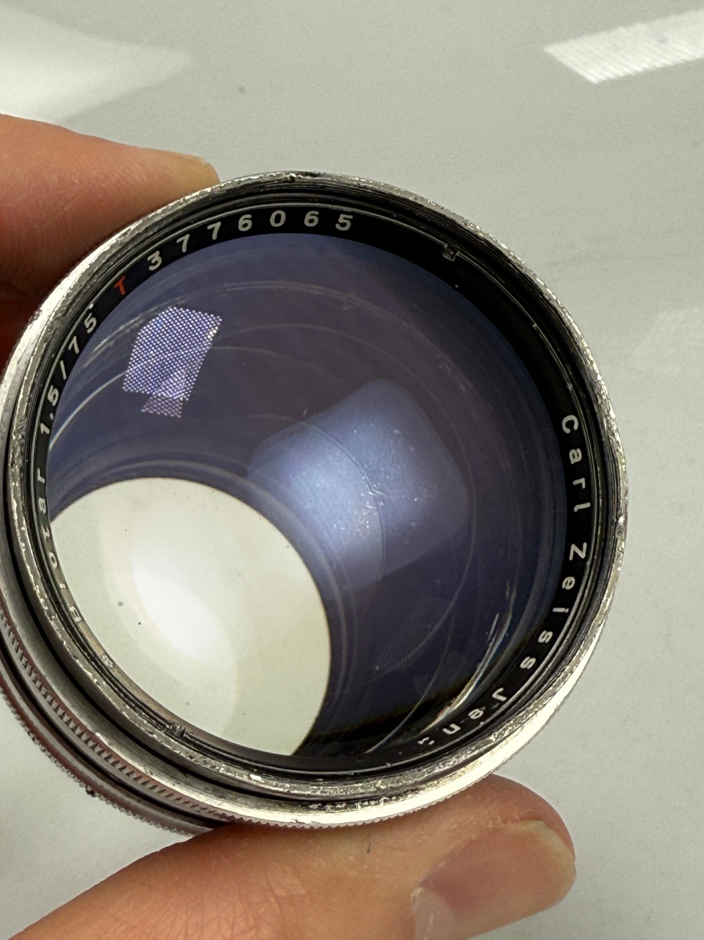 Carl Zeiss Jena Biotar 7.5cm f/1.5 75mm RED T exakta