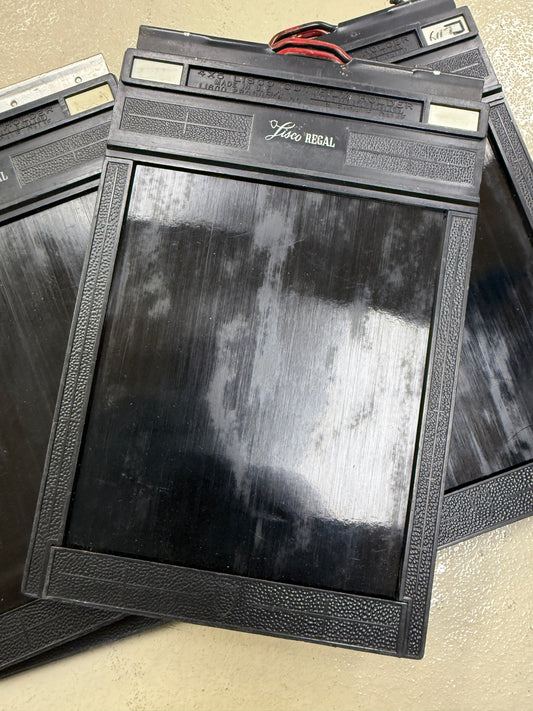 Lisco Regal 4x5 Cut Sheet Film Holder Plastic LOT of 5