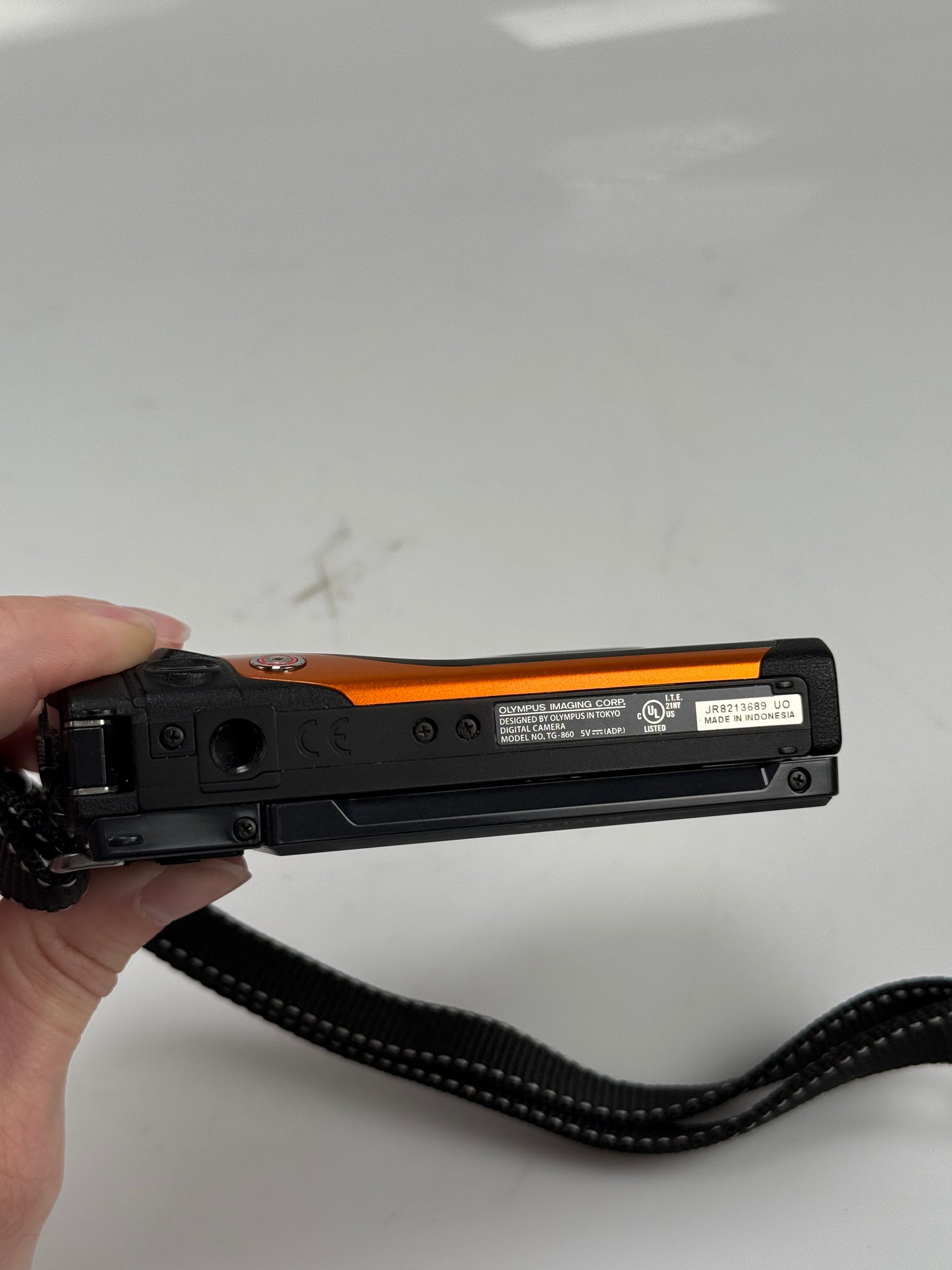 Olympus Stylus Tough TG-860 16.0MP Waterproof Digital Camera Orange