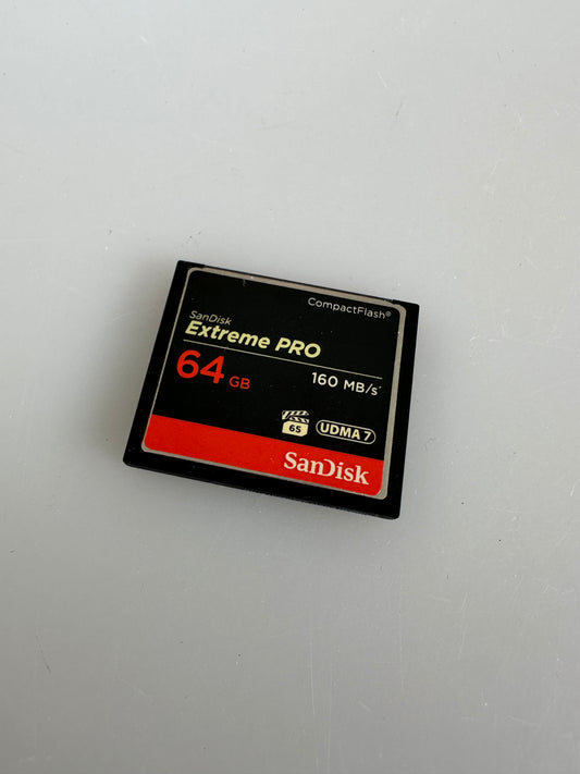 SanDisk Extreme Pro 64GB 160MB/s UDMA 7 CF Compact Flash Camera Memory Card