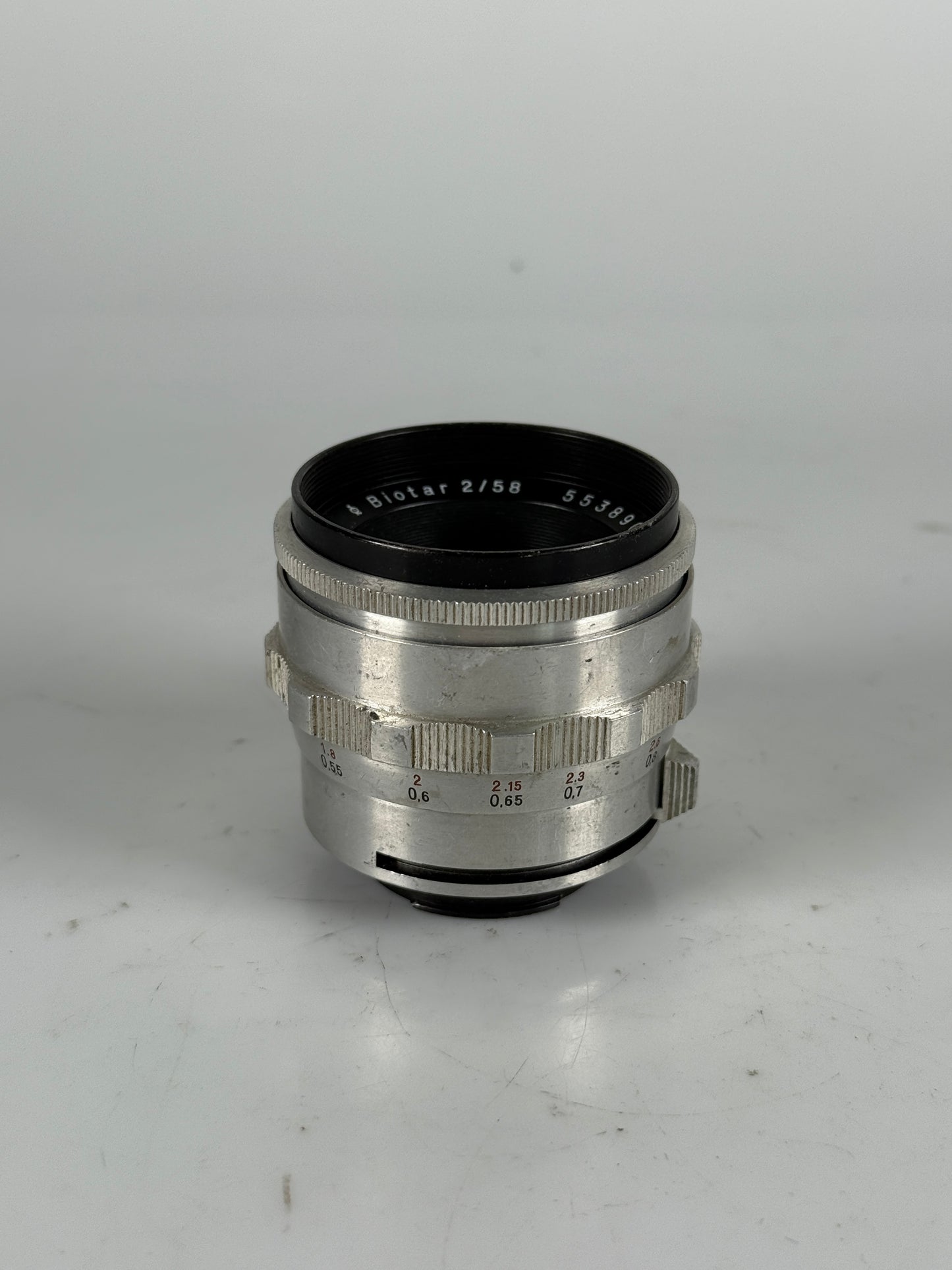 Carl Zeiss Jena Biotar 58mm f2 exakta mount lens