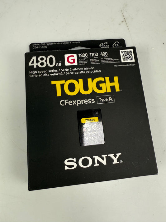 Sony 480GB CFexpress 4.0 Type A TOUGH Memory Card FAST Storage