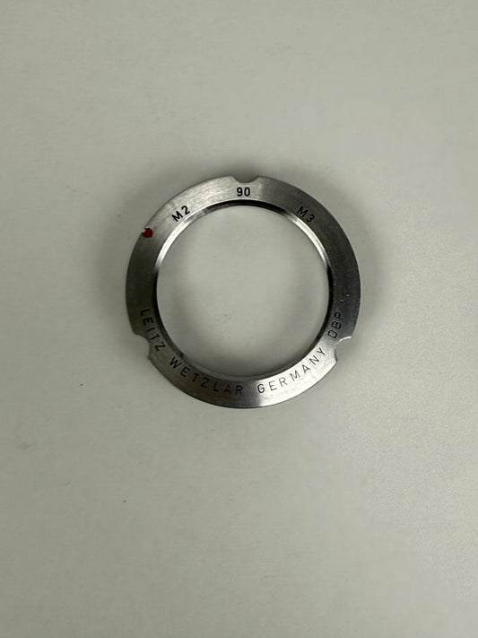 LEICA 9cm 90mm M2 M3 Mount Adaptor L39 LTM To M Mount chrome