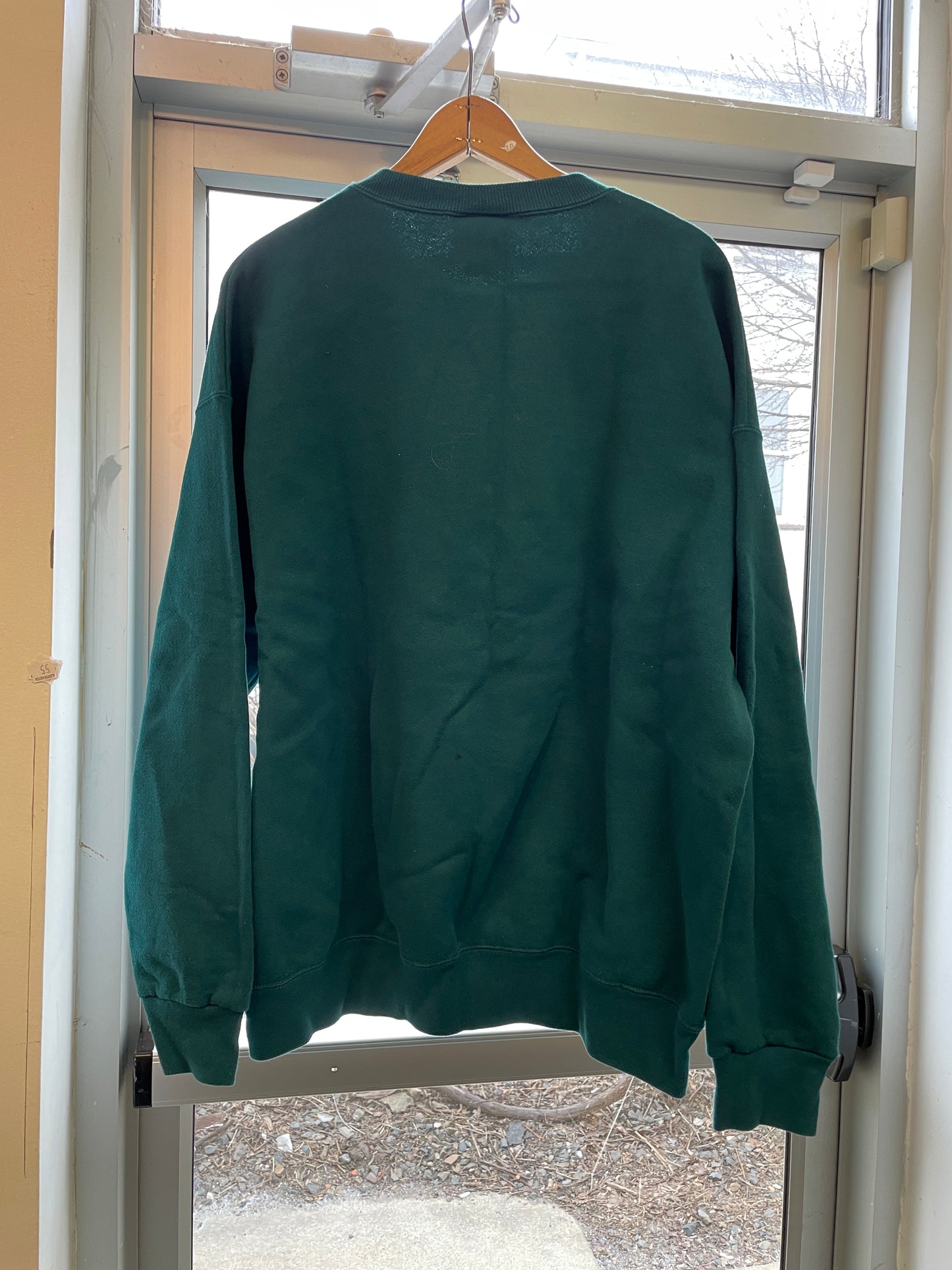 Vintage Eagles Lee Sport USA Sweatshirt Made In USA Crewneck NFL Large