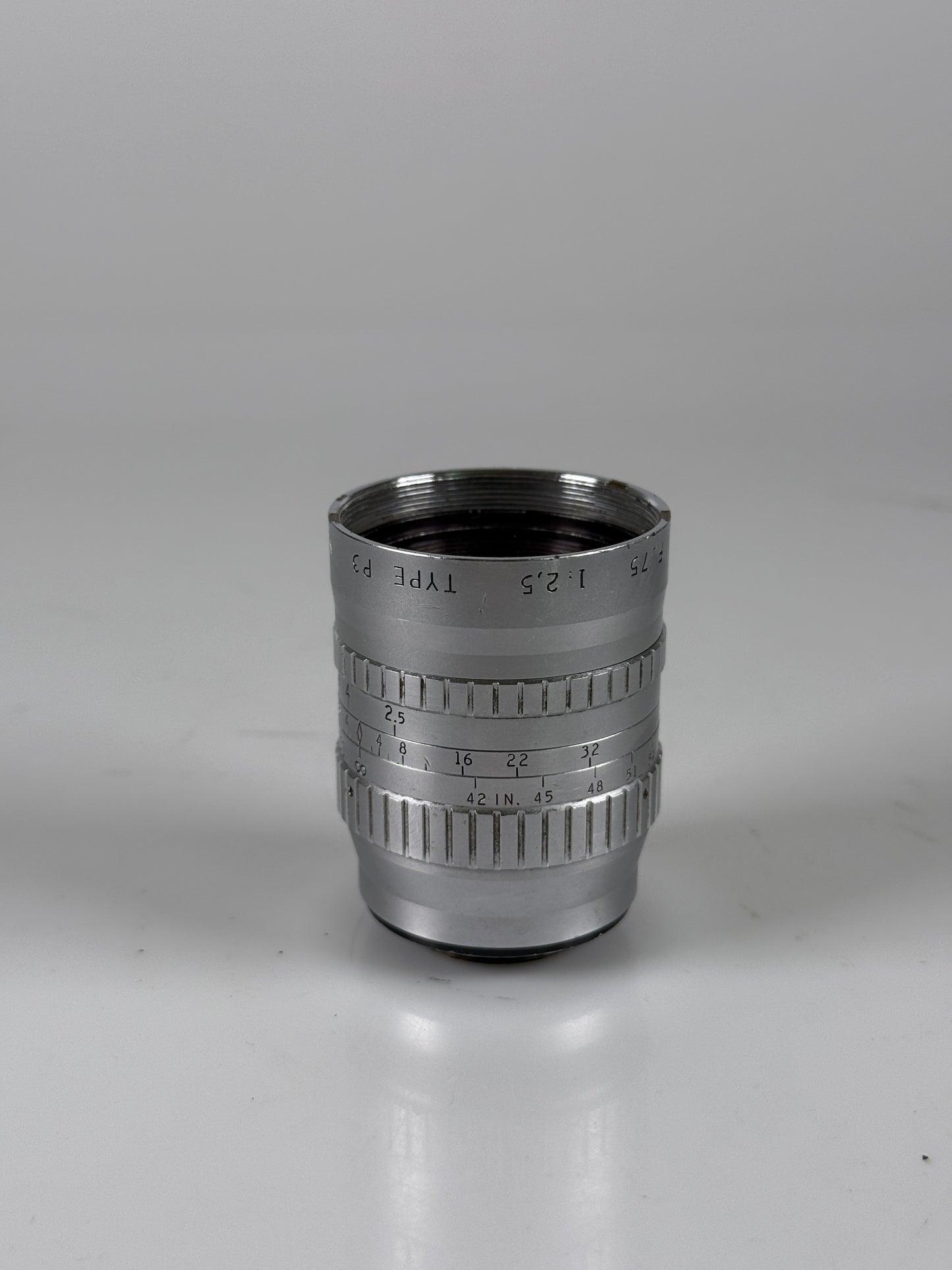 Angenieux Type P3 75mm f2.5 cinema c mount