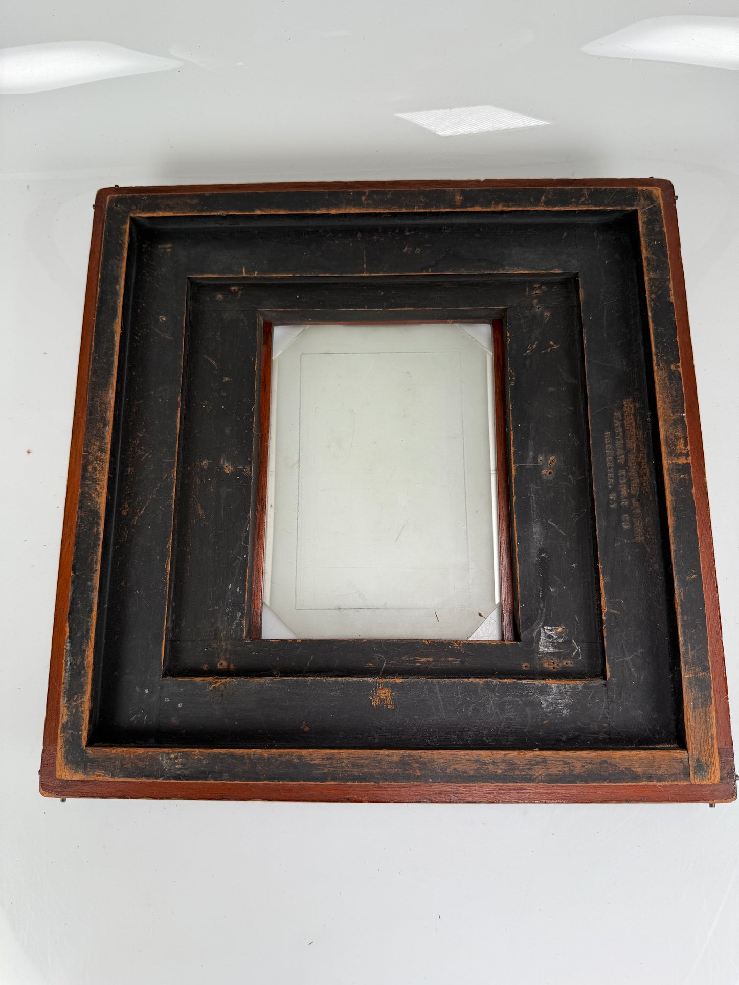 Kodak Large format 8x10 to 5x7 Reducing back wooden camera