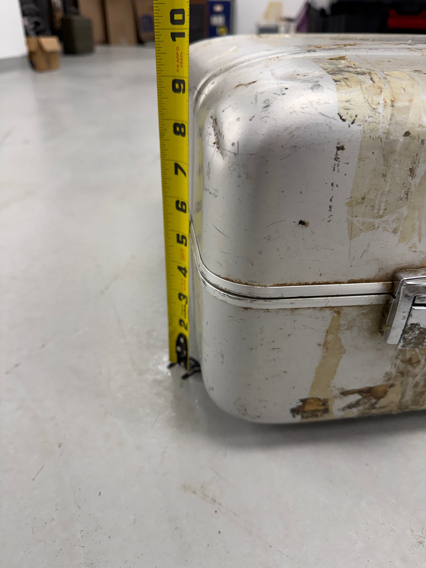 Zero Halliburton Aluminum camera Combo Lock Case 26x18x8