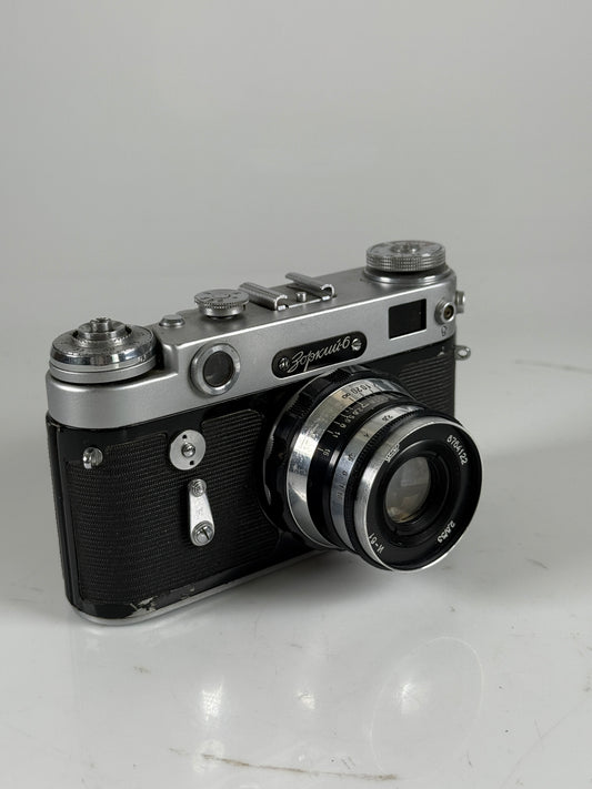 Zorki 6 LEICA Rangefinder Camera 53mm f2.8 industrar 61 Lens
