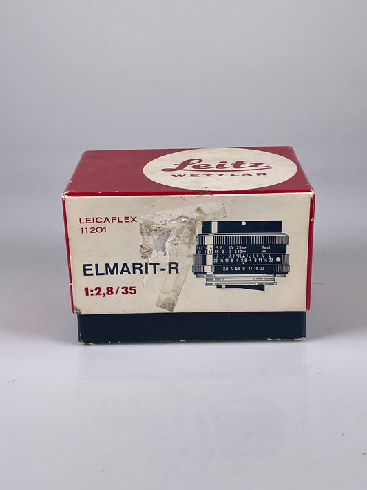 Leica Wetzlar ELMARIT-R 35mm F2.8 3 Cam R Mount Lens