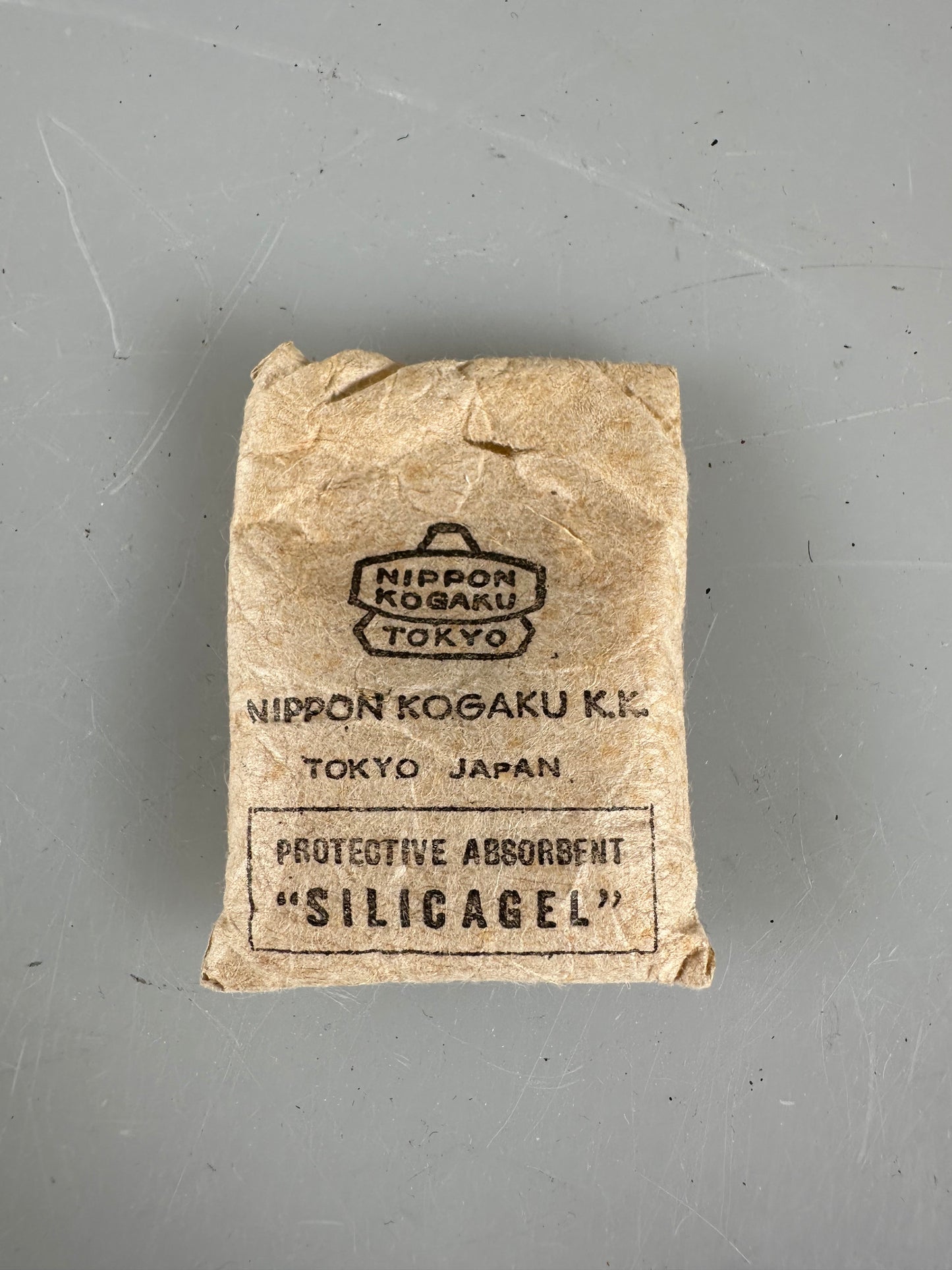 Nikon Nippon Kogaku KK Tokyo Japan silicagel packet RARE NKT