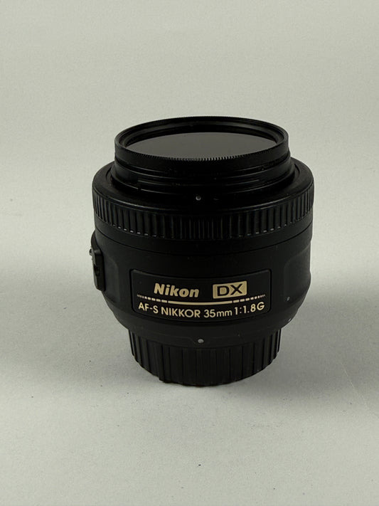 Nikon 35mm f1.8G AF-S DX Lens for Nikon DSLR Cameras