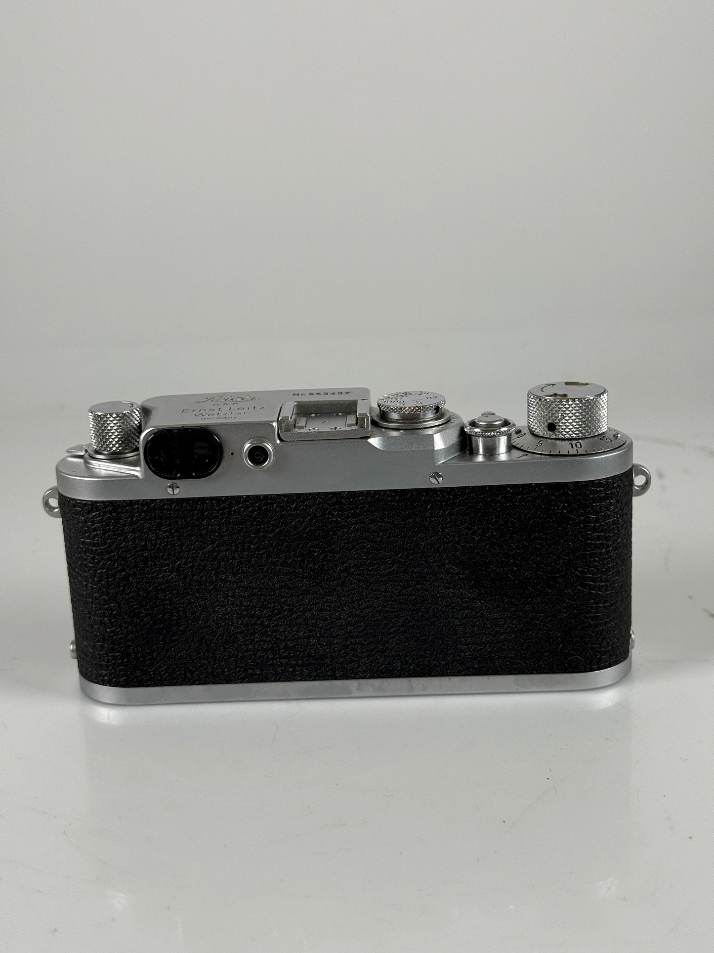 Leica IIIF black Dial BD Rangefinder 35mm Film Camera